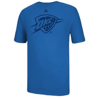 adidas NBA Primal Logo T Shirt   Mens   Basketball   Clothing   New York Knicks   Blue