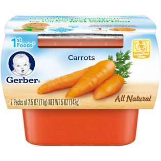 Gerber Carrots Purees Vegetable   Baby   Baby Food & Nutrition   Foods