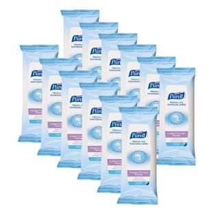 Purell Personal Flow Pack Wipes 12 packs of 36 wipes (432 wipes