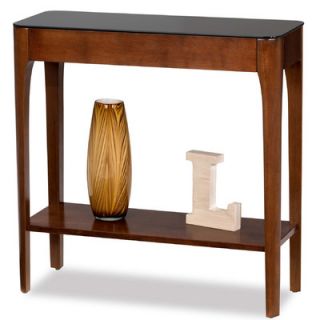 Leick Obsidian Console Table