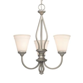 Galaxy Rowen 3 Light Pewter Chandelier