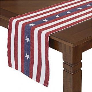Essential Home Patriotic Table Runner   Stars & Stripes   Home