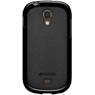 Amzer Pudding TPU Skin Fit Case Cover for Samsung Galaxy Light SGH T399, Black