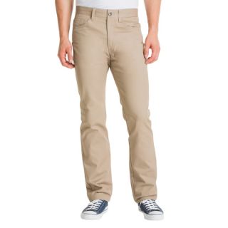 Lee Young Mens Khaki 5 Pocket Straight Leg Pant   17383690