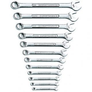 Craftsman 12 Pc Combination Wrench Set Find the Best Tools at 
