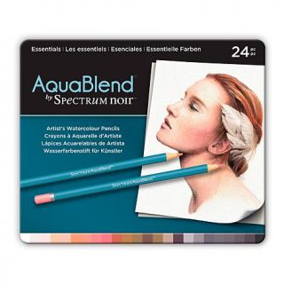 Spectrum Noir AquaBlend Watercolor Pencils & Paper   Florals & Essentia   8029409