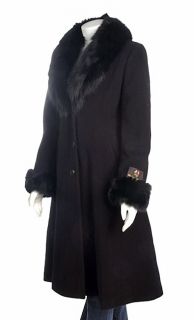 Marvin Richards Cashmere Blend Fox Fur Coat  ™ Shopping