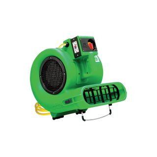 B-Air Grizzly Air Mover / Floor & Carpet Dryer — 1/3 HP, Safety Certified, Model# GP-33-ETL Green