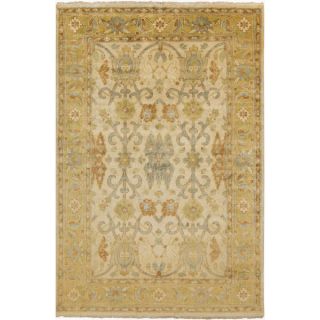 Hand Knotted Renata Floral New Zealand Wool Rug (56 x 86)