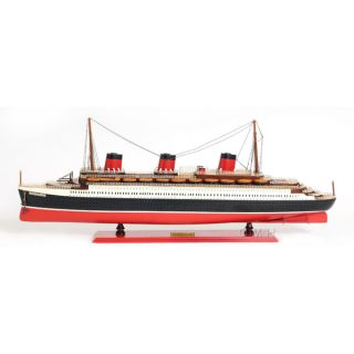 Old Modern Handicrafts Normandie Painted Model Boat