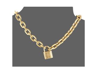 Michael Kors Collection Padlock Toggle Necklace