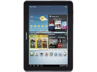 Open Box Samsung Galaxy Tab 2 10.1" Android Tablet (Wi Fi) with Dual Core 1.0Ghz, 16GB Memory, MicroSD up to 32GB, WXGA 1280X800, TFT (PLS) Display, GPS, Bluetooth 3.0, Android 4.0 Ice Cream Sandwich