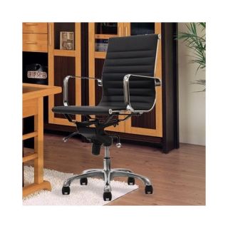 Manhattan Comfort Metro Mid Back Office Chair with Arms