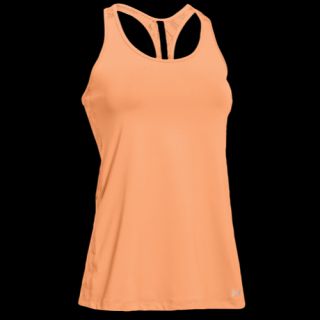 Under Armour HeatGear Armourvent Tank   Womens   Running   Clothing   Afterglow/Reflective