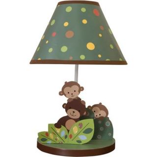 Bedtime Originals by Lambs & Ivy   Lamp with Shade & Bulb, Curly Tails