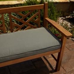 Clara Grey 48 inch Outdoor Sunbrella Bench Cushion  