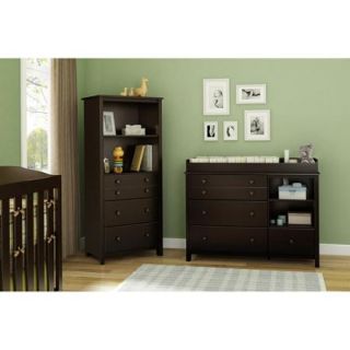 South Shore Little Smileys Changing Table with Removable Changing Station, Multiple Finishes