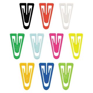 Plastic Paper Clips   Assorted (Box of 200)
