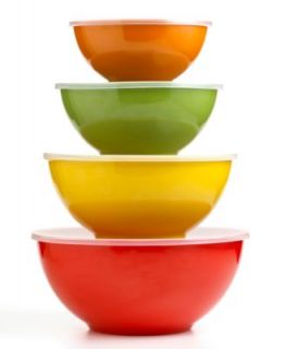 Martha Stewart Collection Harvest Multi Bowls with Lids, Set of 4