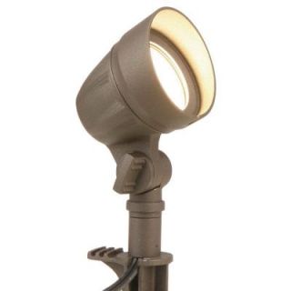 Hampton Bay Low Voltage LED (20 Watt Halogen Equivalent) Outdoor Bronze Flood Light IWO1501LS 2
