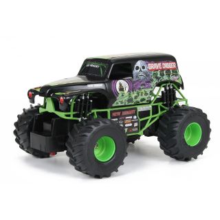 New Bright 124 Remote Control Monster Jam Grave Digger  
