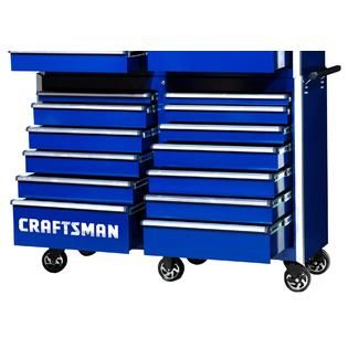 Craftsman 27 7 Drawer Ball Bearing Slides Roller Cabinet Blue