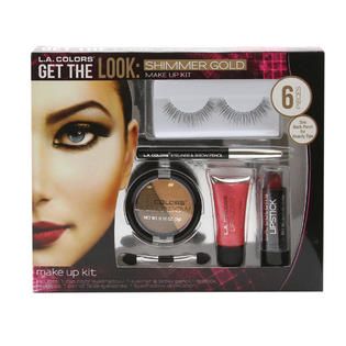 Colors Get The Look Make Up Kit   Shimmer Gold, 0.53 oz.   Beauty
