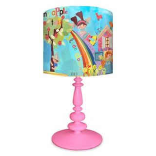 Oopsy Daisy Say Say Oh Playmate 21'' H Table Lamp with Drum Shade