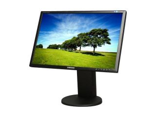 SAMSUNG 2443BWT Matte Black 24" 5ms  Widescreen LCD Monitor with Height& Pivot Adjustments 300 cd/m2 DC 20000:1(1000:1) w/ HDCP Support