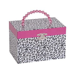 Mele & Co. Jesse Girls Musical Ballerina Jewelry box with Leopard