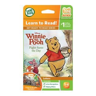 LeapFrog  LeapReader Junior Book Disneys Winnie the Pooh Piglet