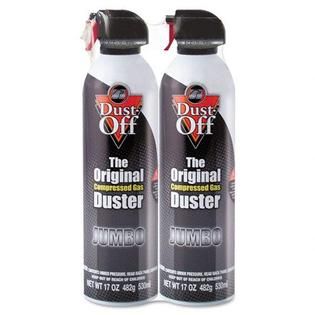 Dust Off Disposable Compressed Gas Duster with Bitternat   TVs