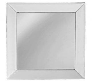 Linda Dano 12 Square Beveled Mirror Display Centerpiece —