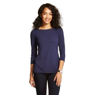 Womens Boatneck Tee 3/4 Sleeve   Merona™