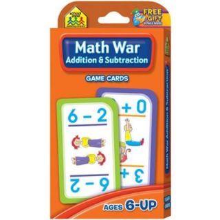 Game Cards Math War Addition & Subtraction