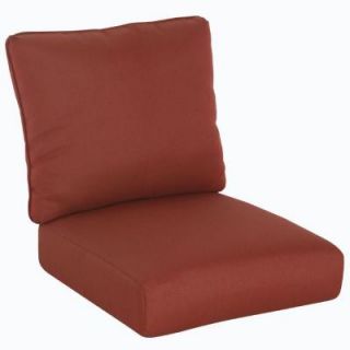Hampton Bay Tobago Burgundy Solid Replacement Cushions 151 101 COSEC CSH