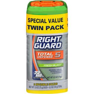 Right Guard Total Defense 5 Fresh Blast Invisible Solid Antiperspirant