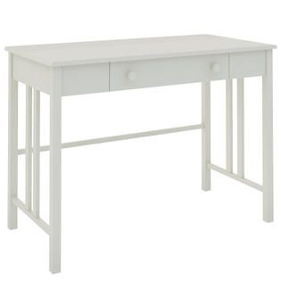 CorLiving CorLiving Workspace Desk with Drawer in White   Home