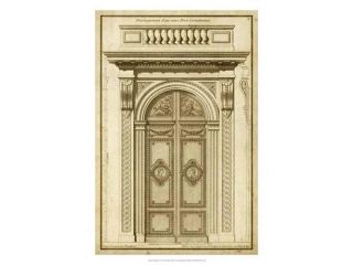 Vintage Door I Poster Print by Jean F. De Neufforge (18 x 26)