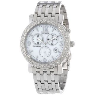 Citizen Womens Eco Drive FB1290 58A Silver Stainless Steel Eco Drive