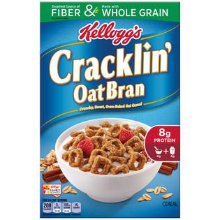 Kelloggs Cracklin Oat Bran Cereal 17 OZ BOX   Food & Grocery