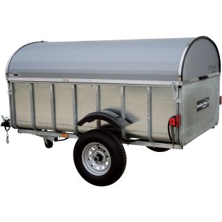 HexCap Hard Shell Cover for Little Giant Trailer — 7 Ft. L x 4 1/2 Ft. W