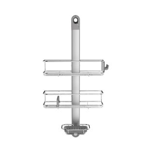 Adjustable Shower Caddy Stainless Steel/ Anodized Aluminum   17323826