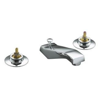 Triton 8 in. Widespread 2 Handle Low Arc Commercial Bathroom Faucet in Polished Chrome K 7437 K CP