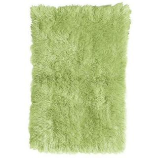 Home Decorators Collection Standard Flokati Lime 9 ft. 10 in. x 13 ft. 6 in. Area Rug 7446560620