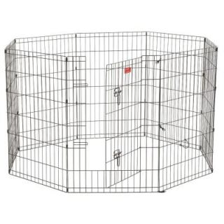 Lucky Dog 36 in. High Heavy Duty Dog Exercise Pen with Stakes ZW 11636