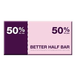 Better Half Chocolate Bar 3.5 oz. 10 Count