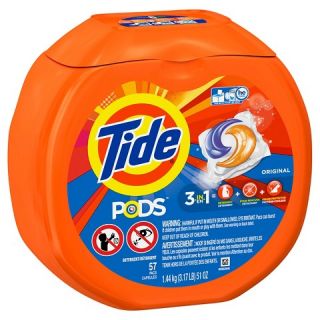 57 ct. 51 oz. Tide Pods laundry detergent