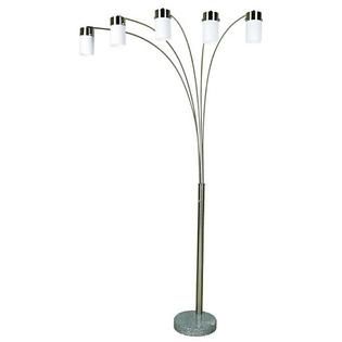 Ore 83 Brushed Steel Arch Floor Lamp   Home   Home Decor   Lighting