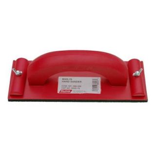 Wal Board Tools 3 1/4 in. x 9 1/4 in. Plastic Hand Sander 88 006